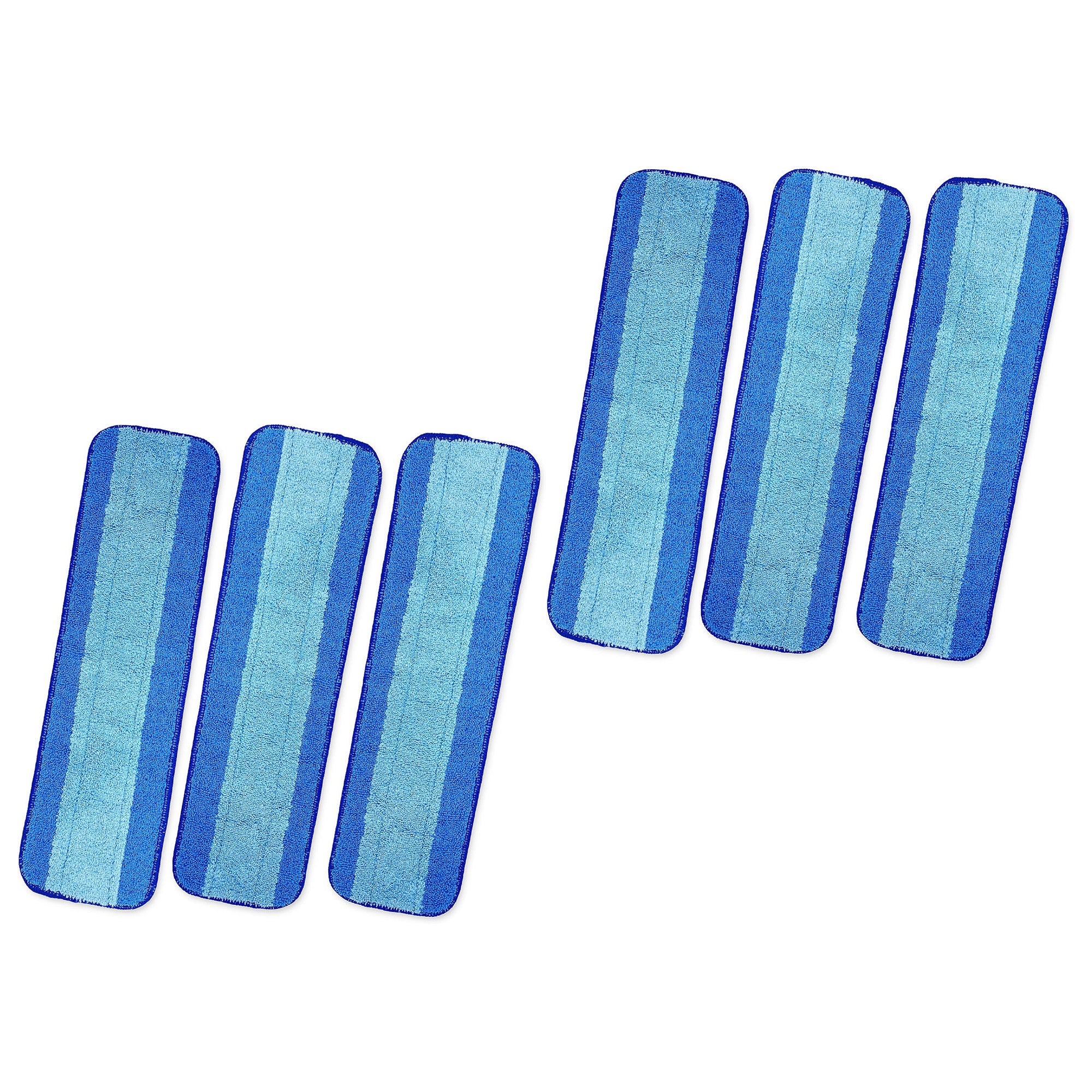Image of Turbo Mops Mop Pads for Bona - Microfiber Reusable Mop Floor Pad Replacement for Bona Hardwood Floor Cleaner (6 Pack)