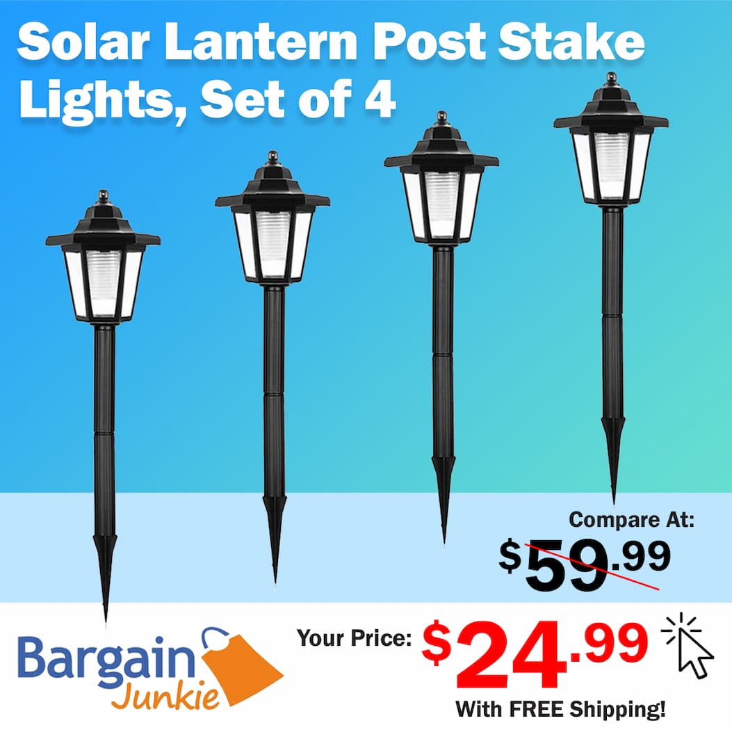 https://www.bargainjunkie.com/products/solar-lantern-post-light-set-of-4