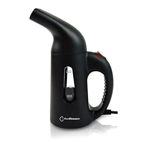 Image of PurSteam Newest Steamer for Clothes, 7-in-1 Powerful Multi-Use Handheld Garment Steamer, Remove Wrinkles/Clean/Refresh/Treat/Defrost, Perfect for Home and Travel, Black