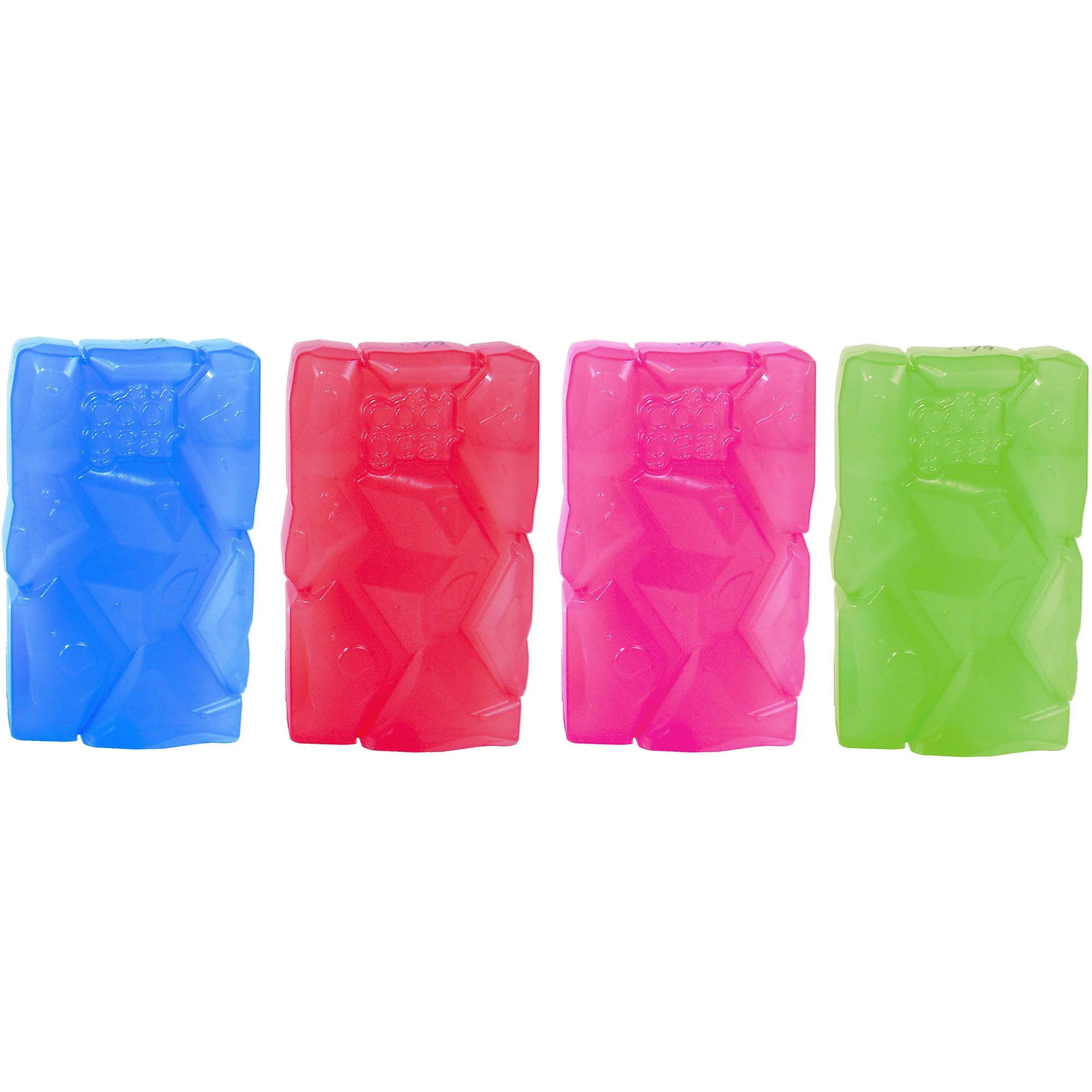 Image of Cool Gear Non Toxic Reusable Ice Pack, 4 Pack (assorted colors)