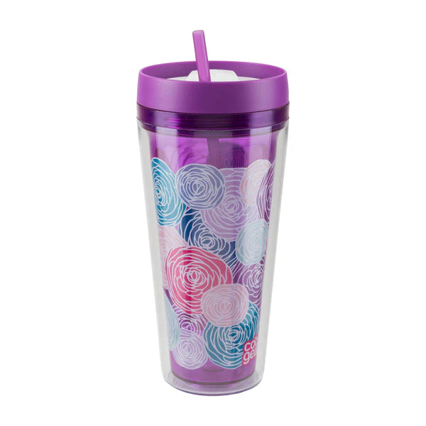 Image of Cool Gear 32 oz Callisto Printed Chiller with Straw