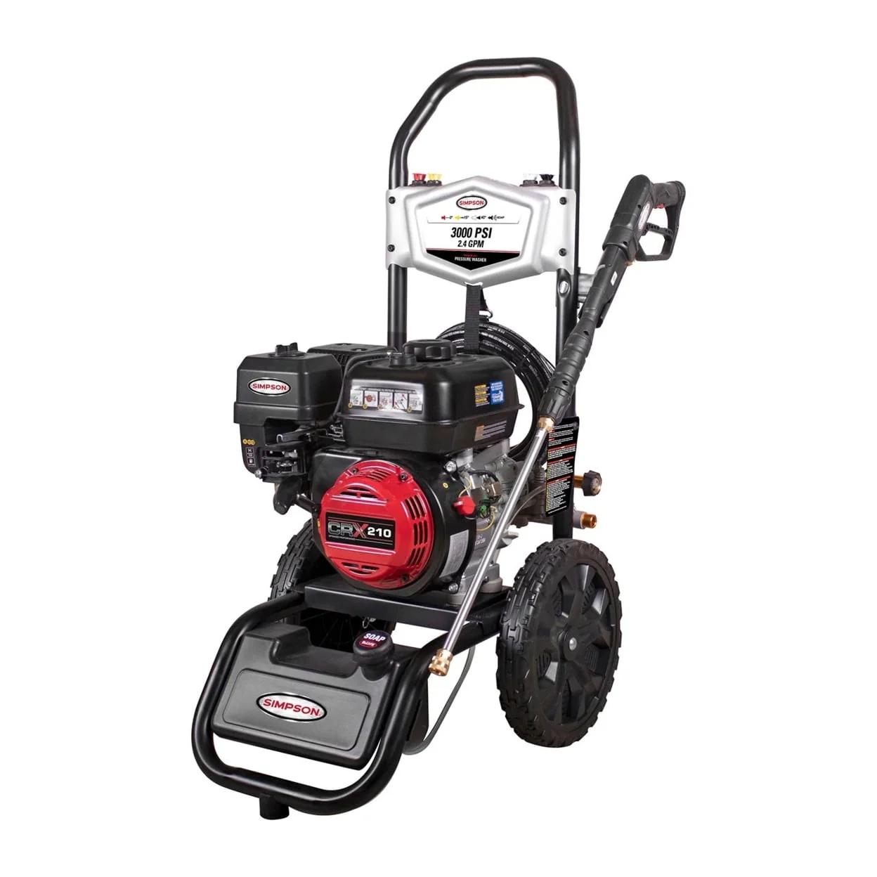 Image of Simpson Megashot MS61220 49-State 3000 PSI 2.4 GPM CRX 208cc Gas Pressure Washer