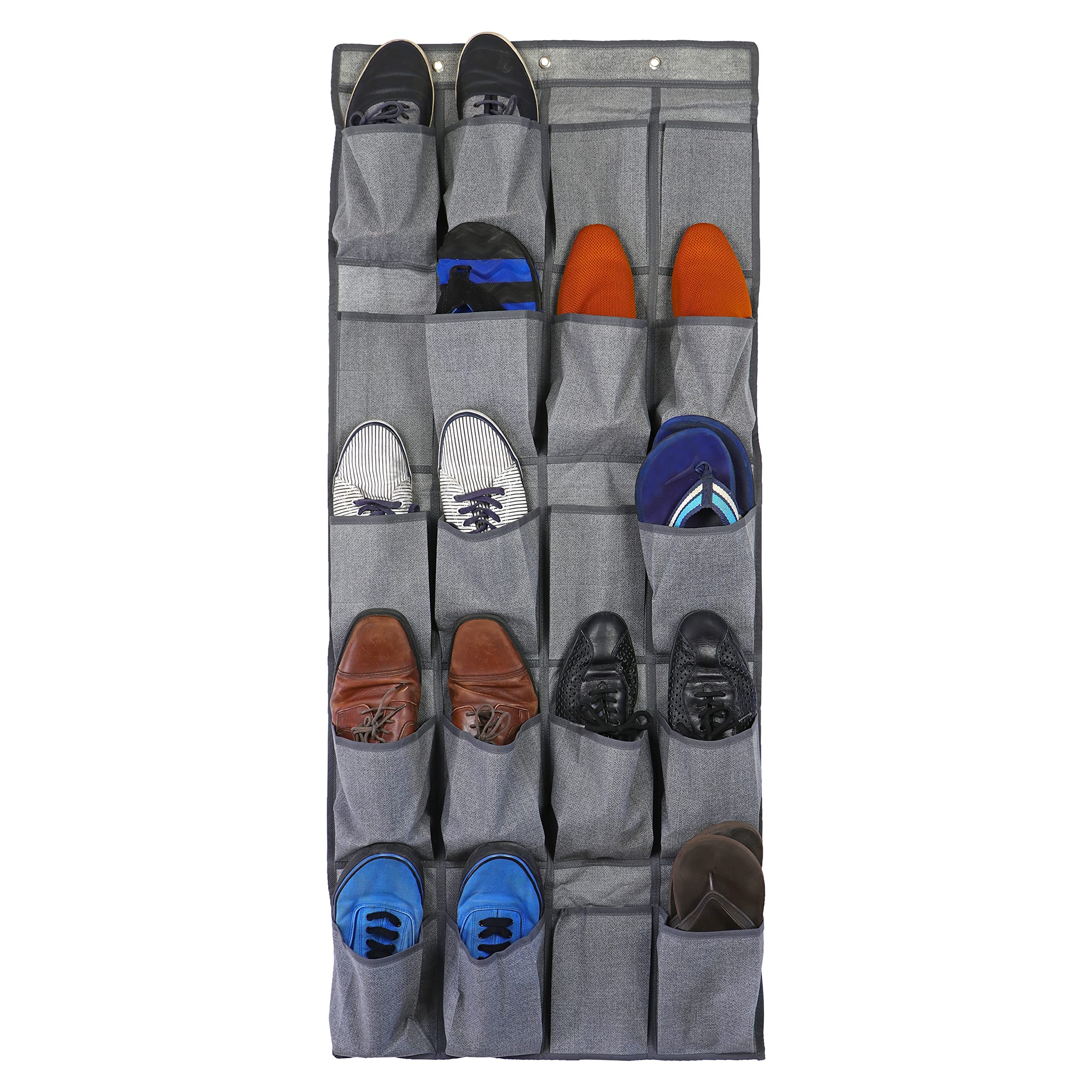 Image of Arm & Hammer Odor Neutralizing 20 Pocket Soft Shoe Organizer - Fits 10 Pairs of Shoes, Accessories