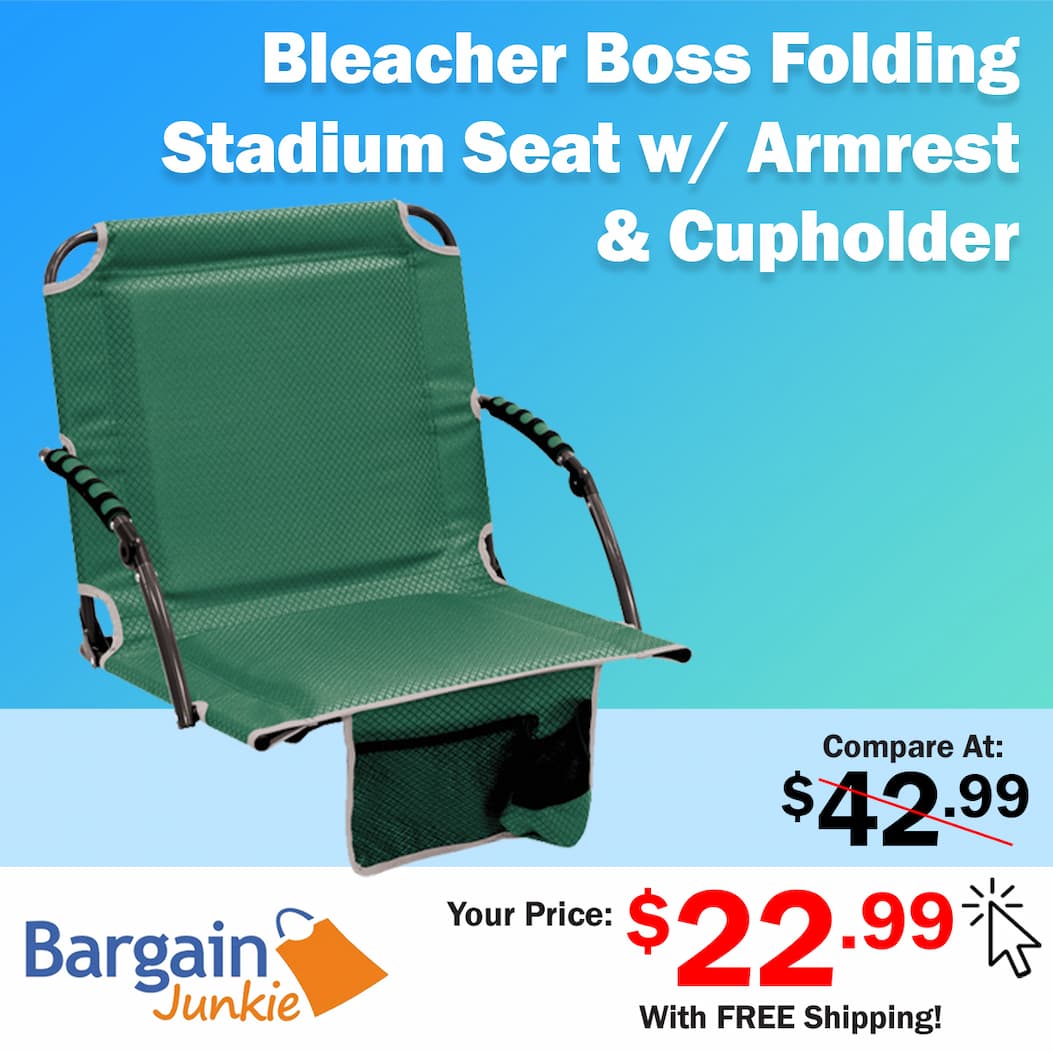 https://www.bargainjunkie.com/products/bleacher-boss-pal-folding-stadium-seat-with-armrests-forest-green
