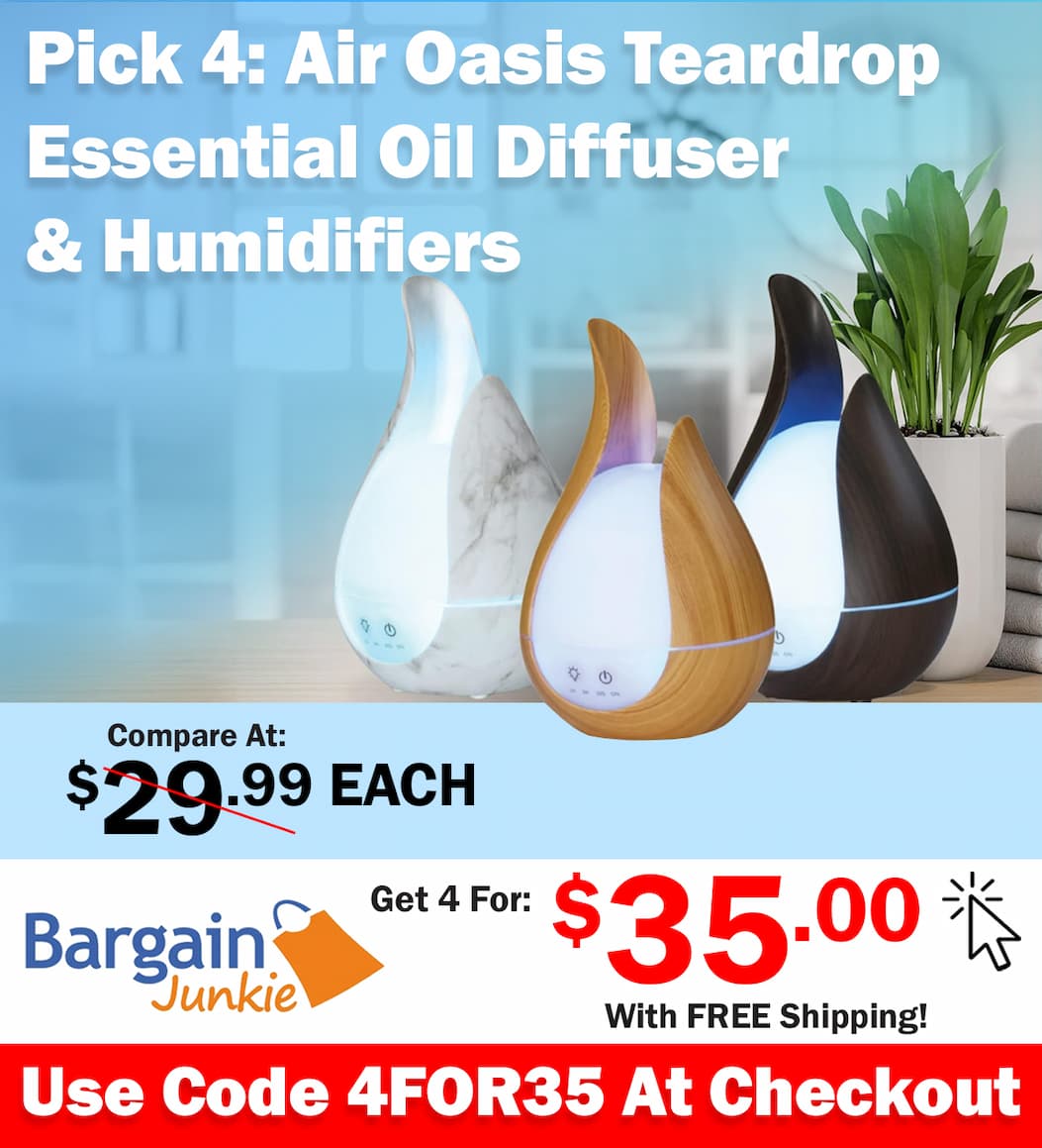 https://www.bargainjunkie.com/discount/4for35?redirect=%2Fproducts%2Fair-oasis-teardrop-essential-oil-diffuser-humidifier