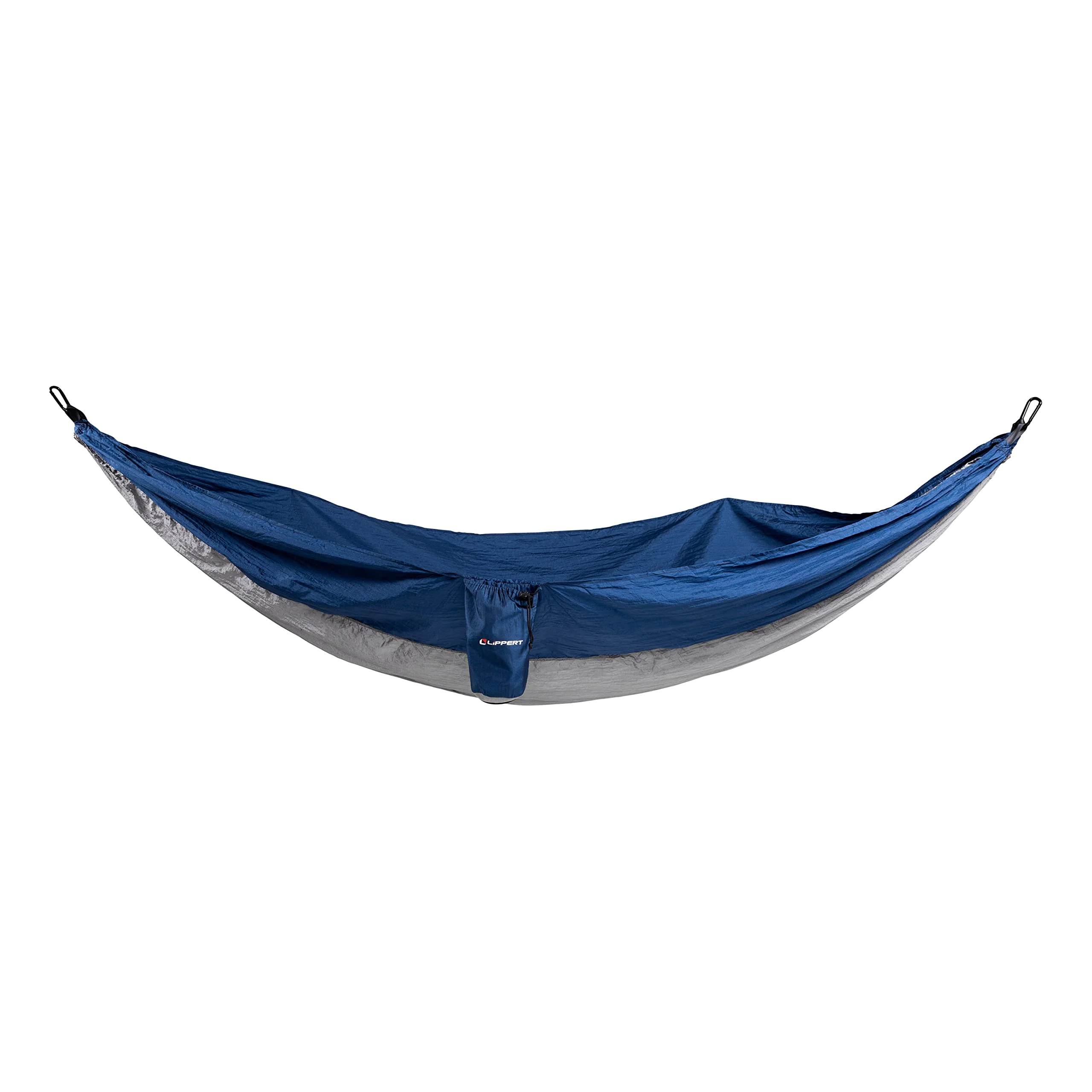 Image of Lippert Portable Single Person Outdoor Camping Hammock Blue