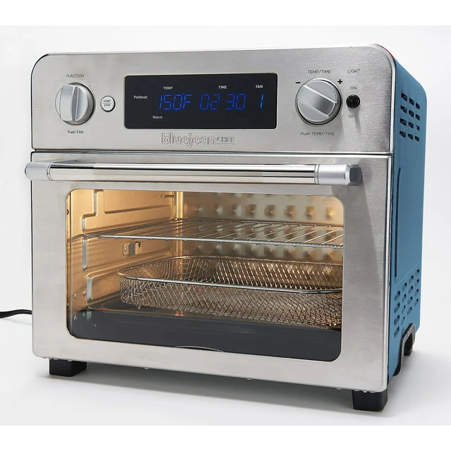 Image of Blue Jean Chef 23L Digital Air Fryer Toaster Oven (Stone Blue)