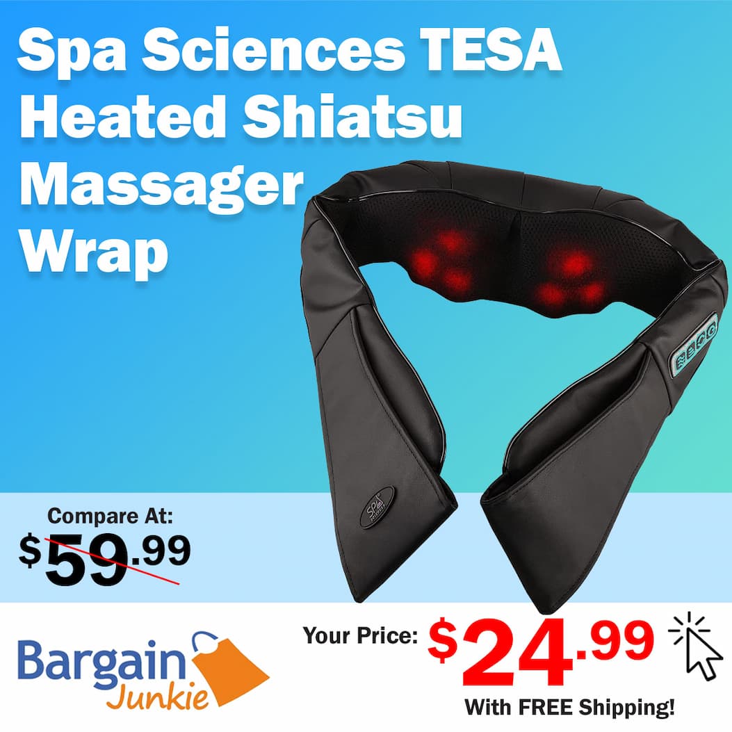https://www.bargainjunkie.com/products/spa-sciences-tesa-shiatsu-wrap-deep-tissue-massager-for-neck-back-shoulders-with-8-massage-nodes-soothing-heat-auto-shutoff-timer