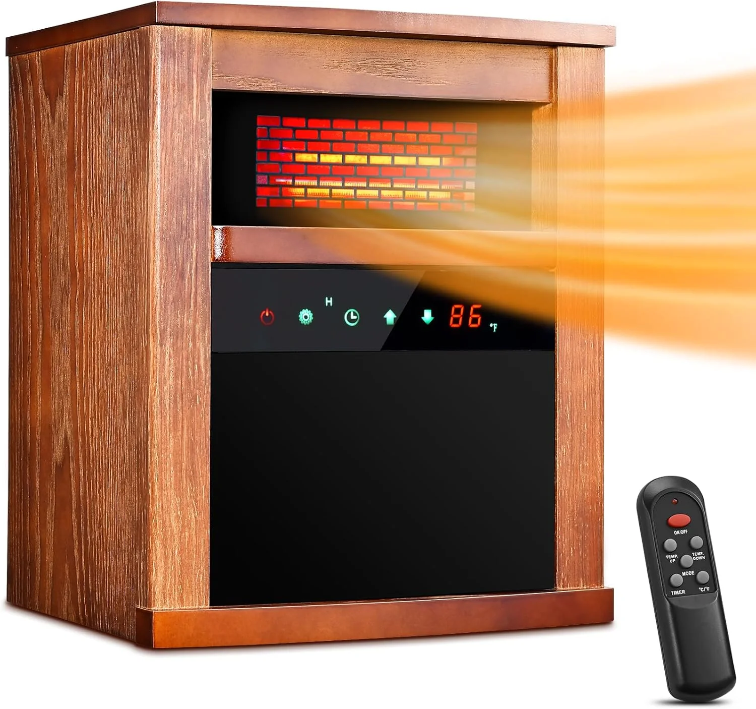 Image of Air Choice 1500W Infrared Heater with Remote Control