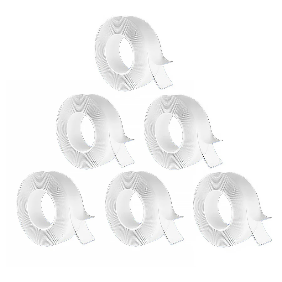 Image of Reusable Double Sided Space Tape,  6 Pack