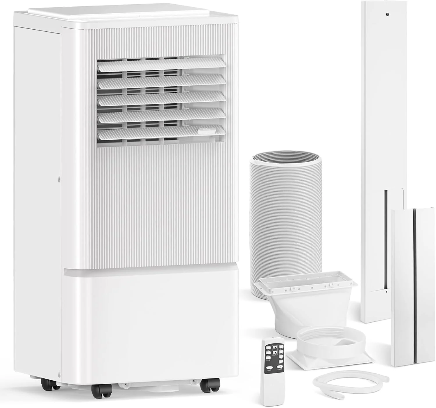 Image of Air Choice Portable Air Conditioner, 10000 BTU Air Conditioner Portable for Room Up to 450 Sq.Ft, Remote Control, 24H Timer, Air Cooling Unit 3-in-1 as Cooler Dehumidifier Fan, Window Kit Included