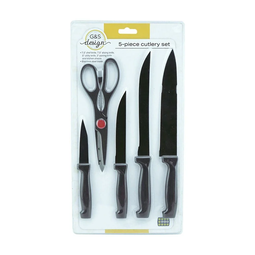 Image of G&S Design 5-Piece Cutlery Set