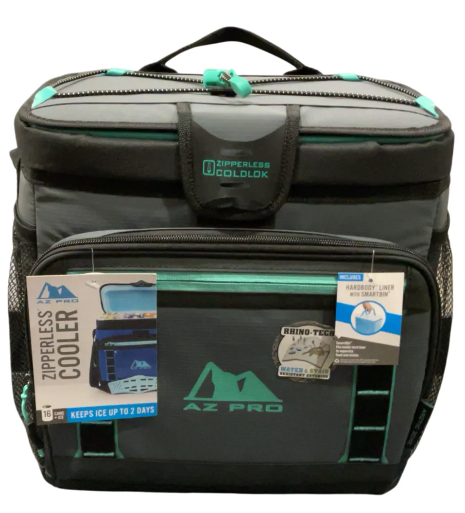 Image of AZ Pro 16 Can Zipperless Cooler, Slate Gray