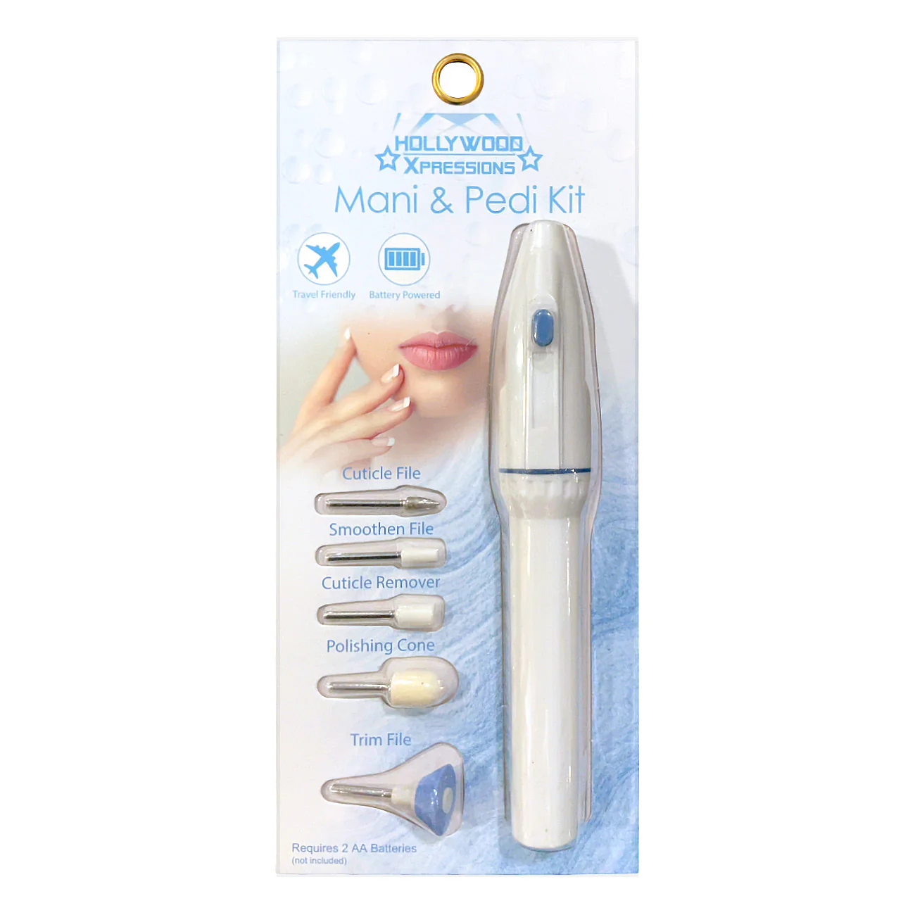 Image of Hollywood Xpressions 5 In 1 Manicure Pedicure Nail Drill Set