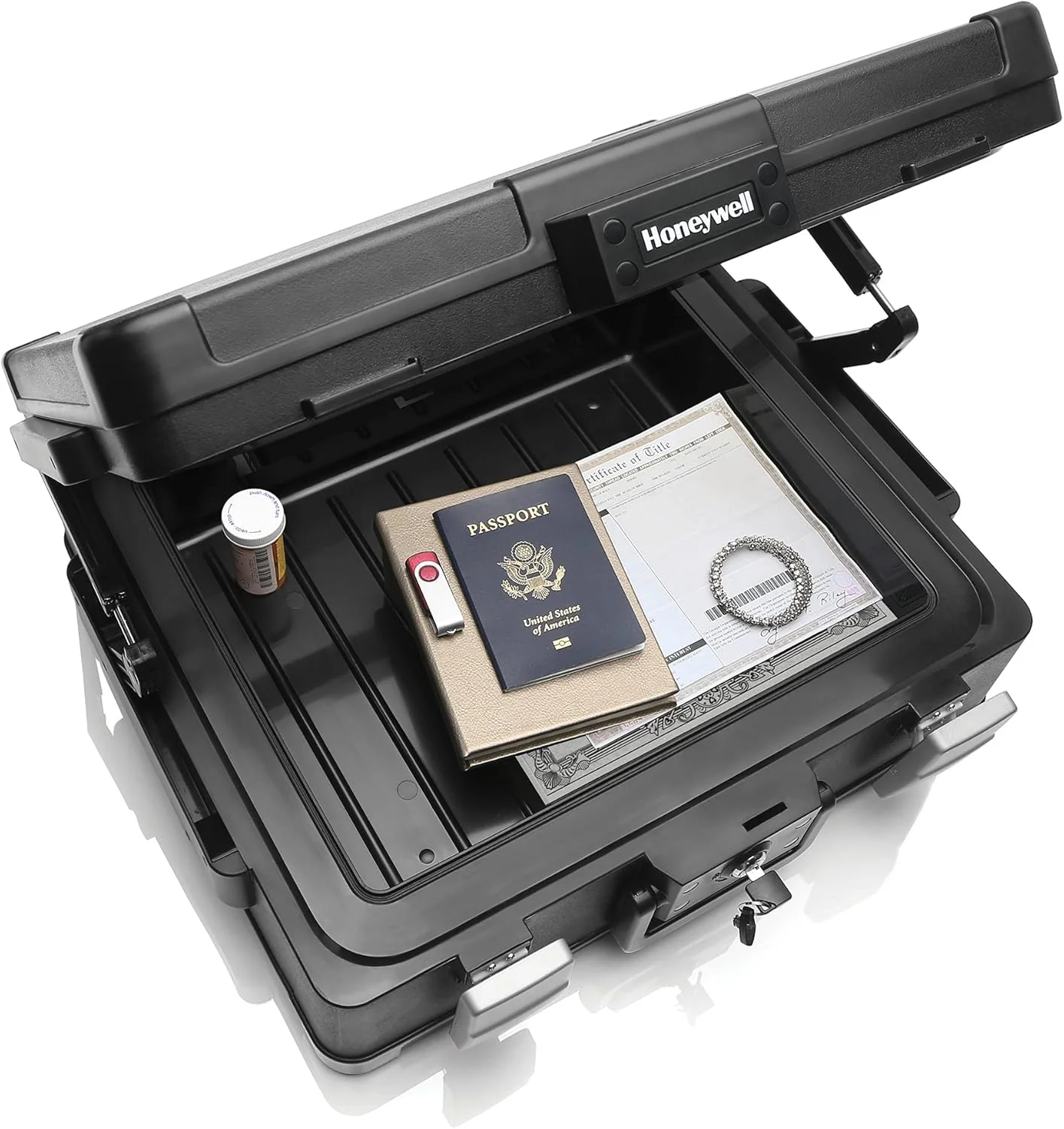 Image of Honeywell 0.39 CuFt Waterproof and Fireproof Chest (1114)