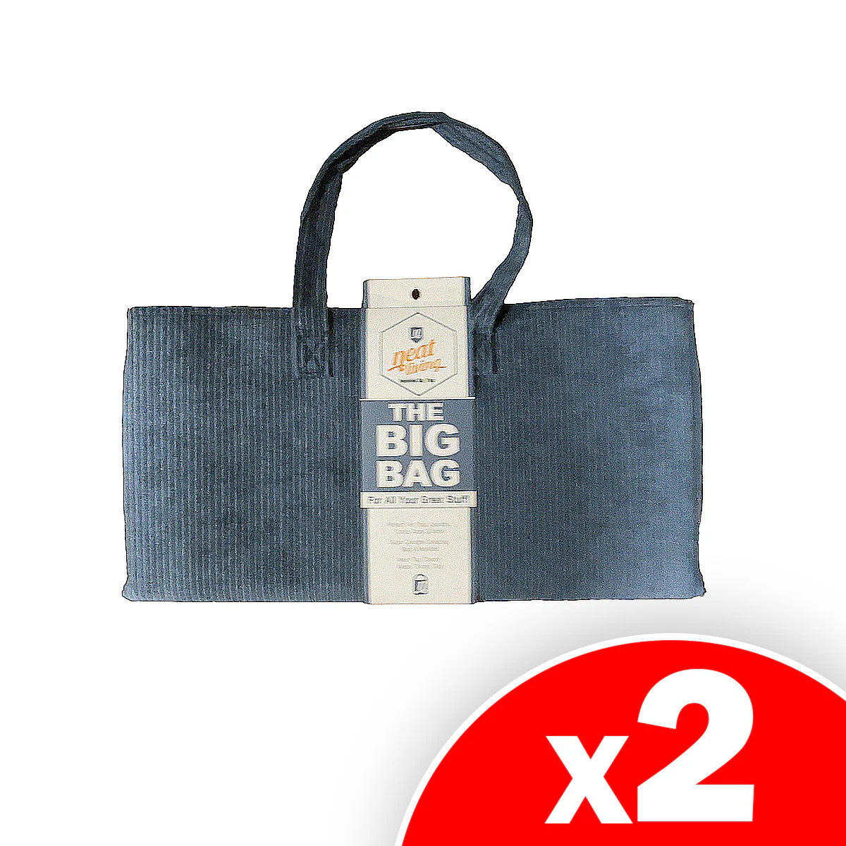 Image of The Big Bag, Utility Bag, Lug in Style! 2 Pack (Assorted Colors)