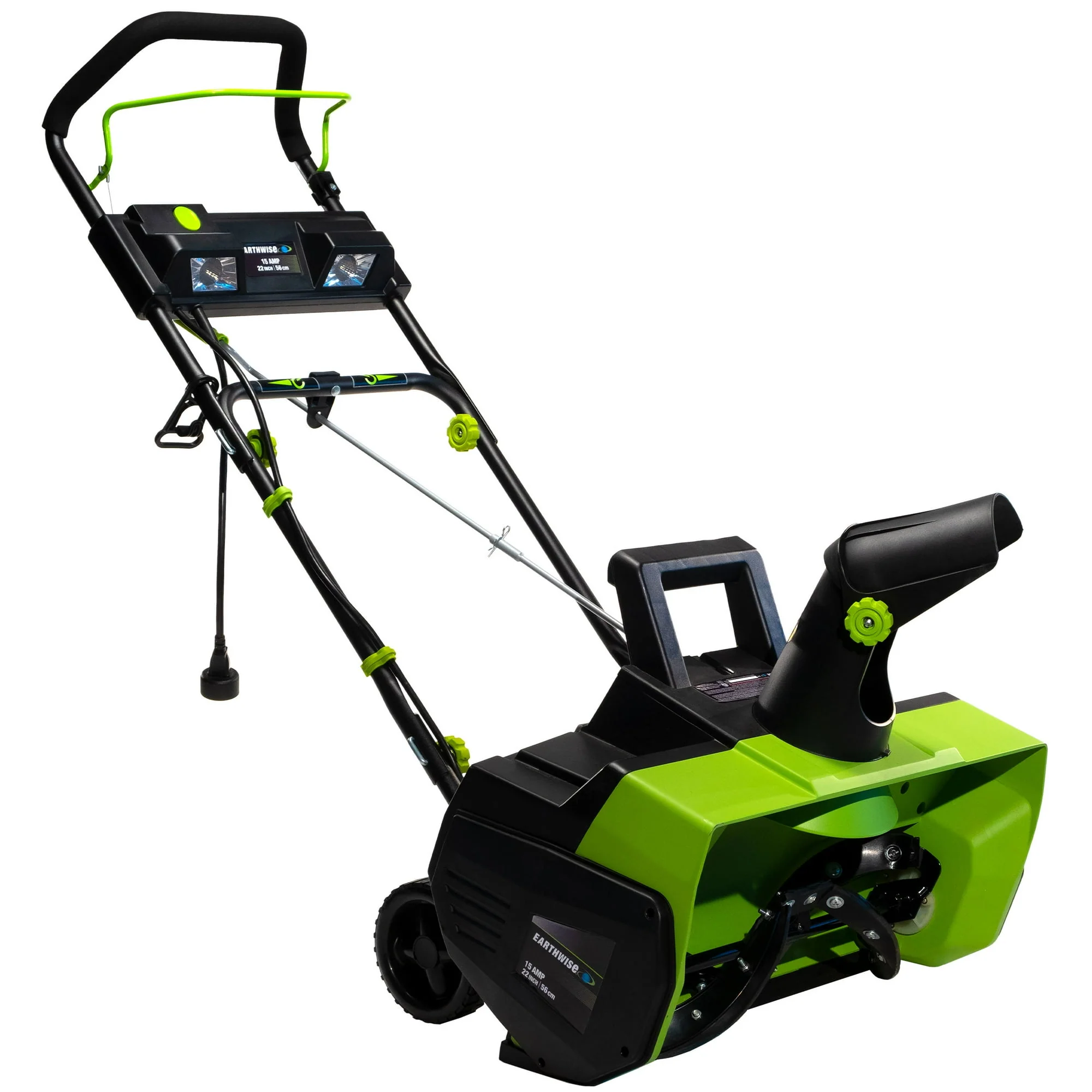 Image of Earthwise Power Tools by ALM SN75022 15-Amp 22-Inch Electric Corded Snow Thrower with LED Lights