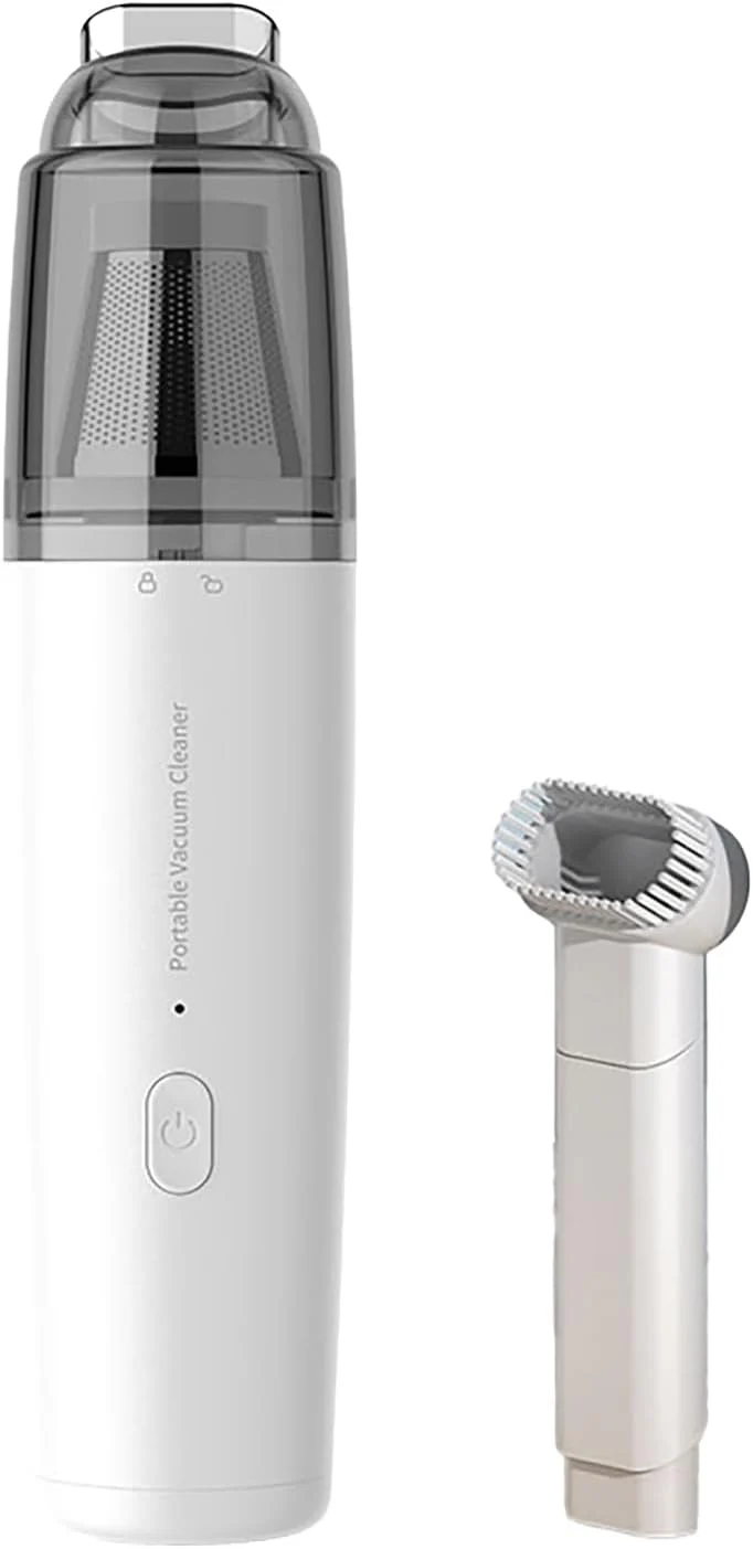 Image of Portable Car Vacuum Cleaner, Cordless Handheld Vacuum, Lightweight Mini Vacuum for Car and Home with Washable HEPA Filter, Rechargeable