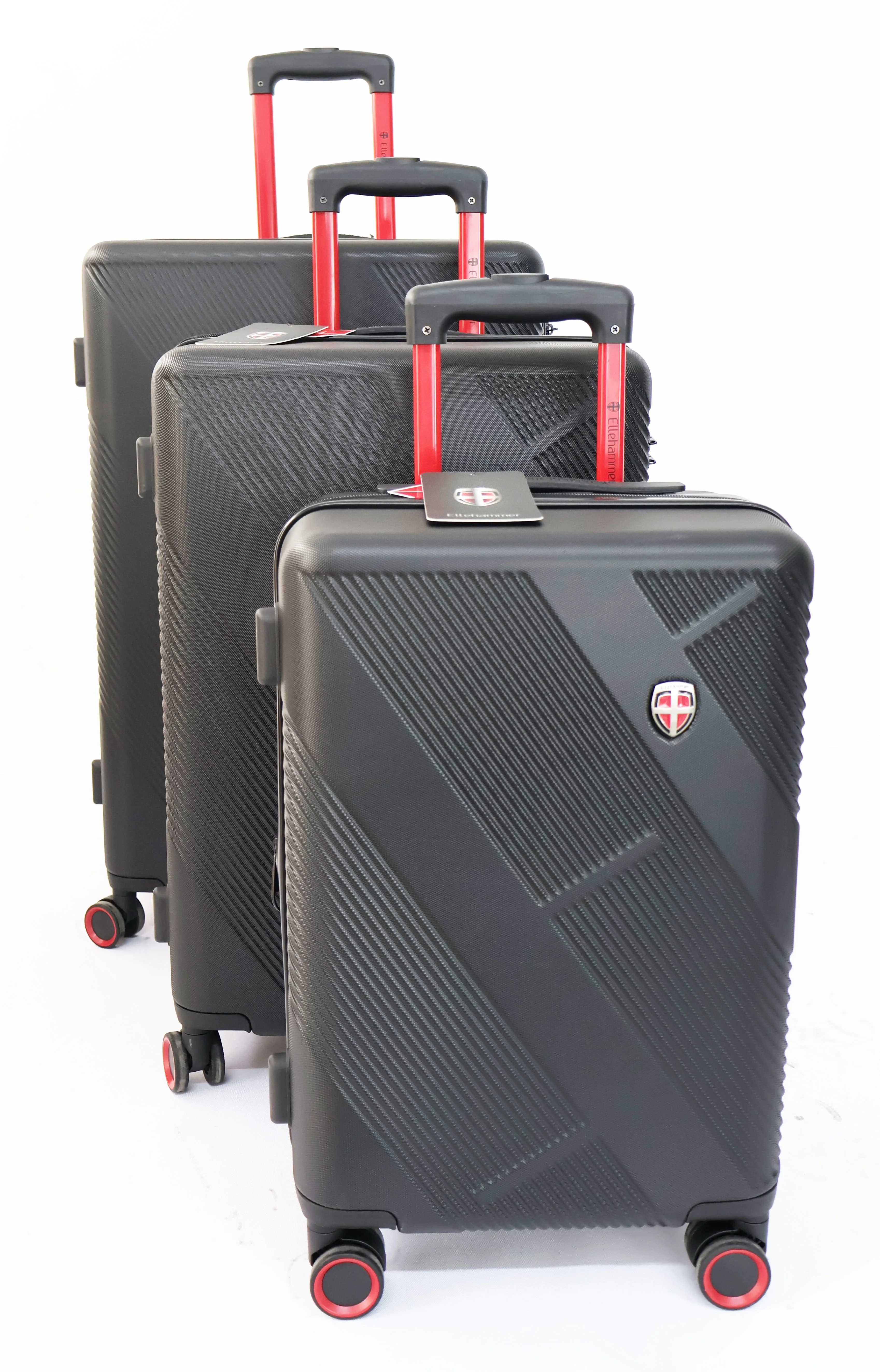 Image of Ellehammer Hardcase Luggage Sets-3pcs, 28"/24"/20"