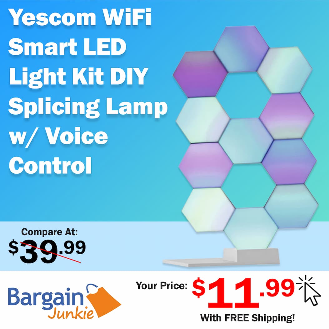 https://www.bargainjunkie.com/products/yescom-11pcs-wifi-smart-led-light-kit-diy-splicing-lamp-voice-control-work-home-bathroom-party-decoration-gifts