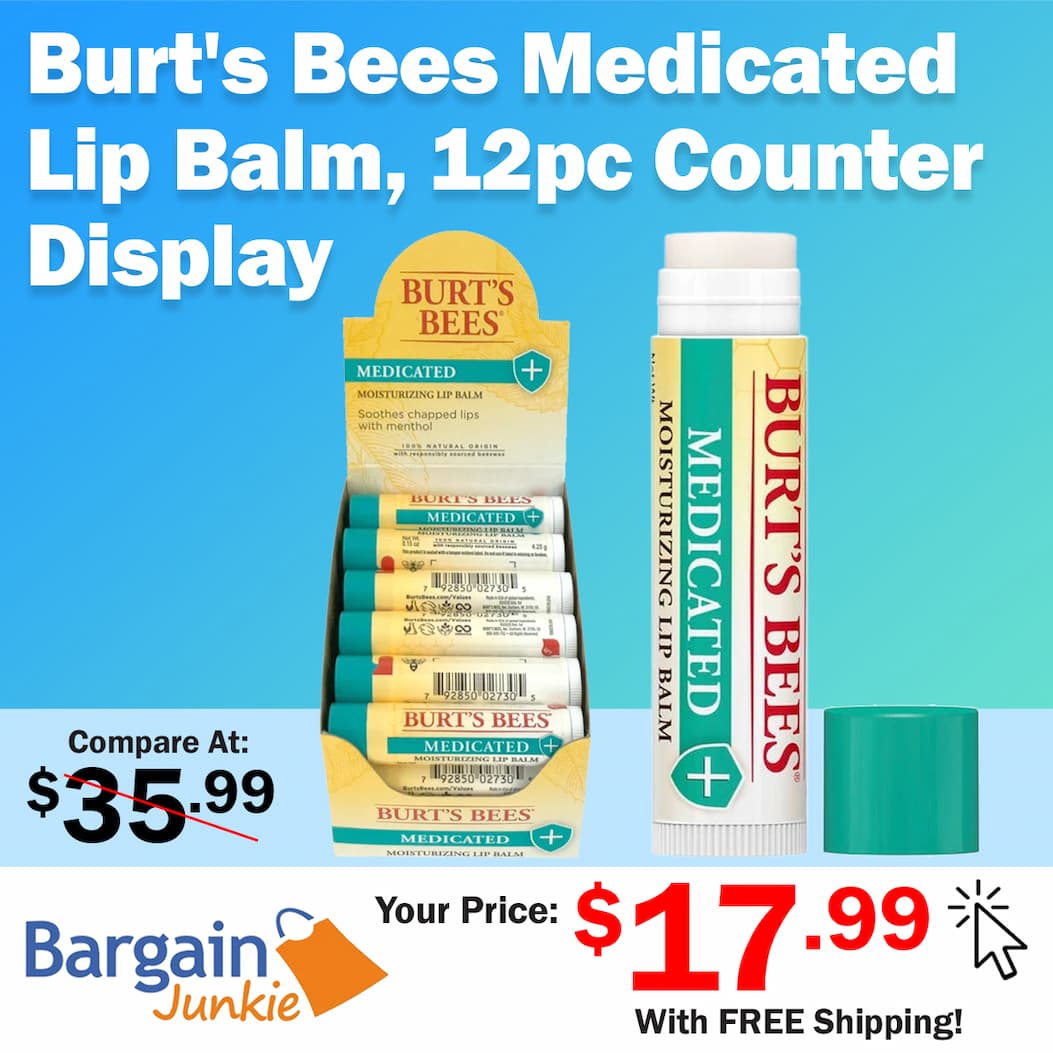 https://www.bargainjunkie.com/products/burts-bees-medicated-lip-balm-soothes-chapped-lips-with-menthol-12-pack