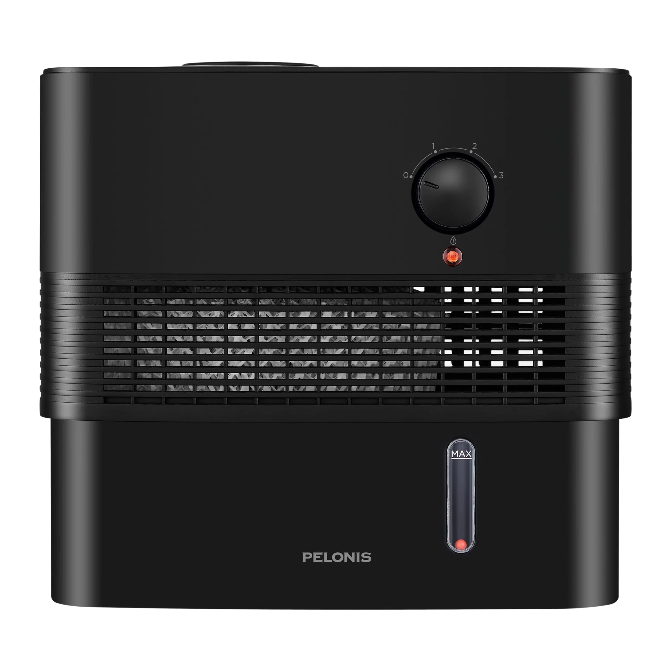 Image of Pelonis 1 Gallon Adjustable Evaporative Humidifier, Top Fill, Auto Off, 3 Speeds