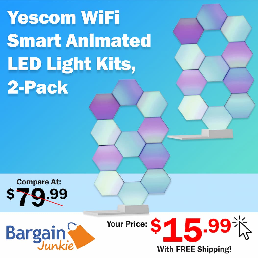 https://www.bargainjunkie.com/products/yescom-wifi-smart-led-light-kit-diy-splicing-lamp-with-voice-control-2-pack