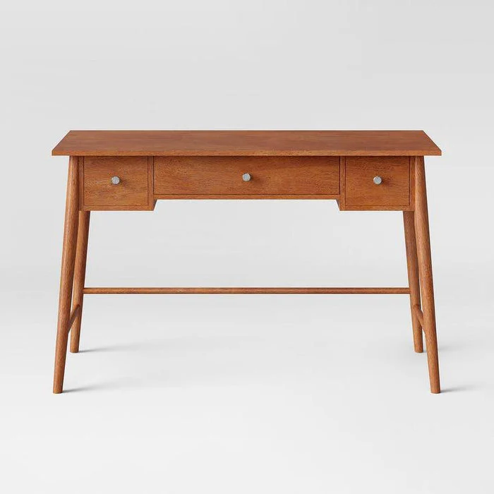 Image of Project 62 Amherst Mid Century Brown Wood Writing Desk