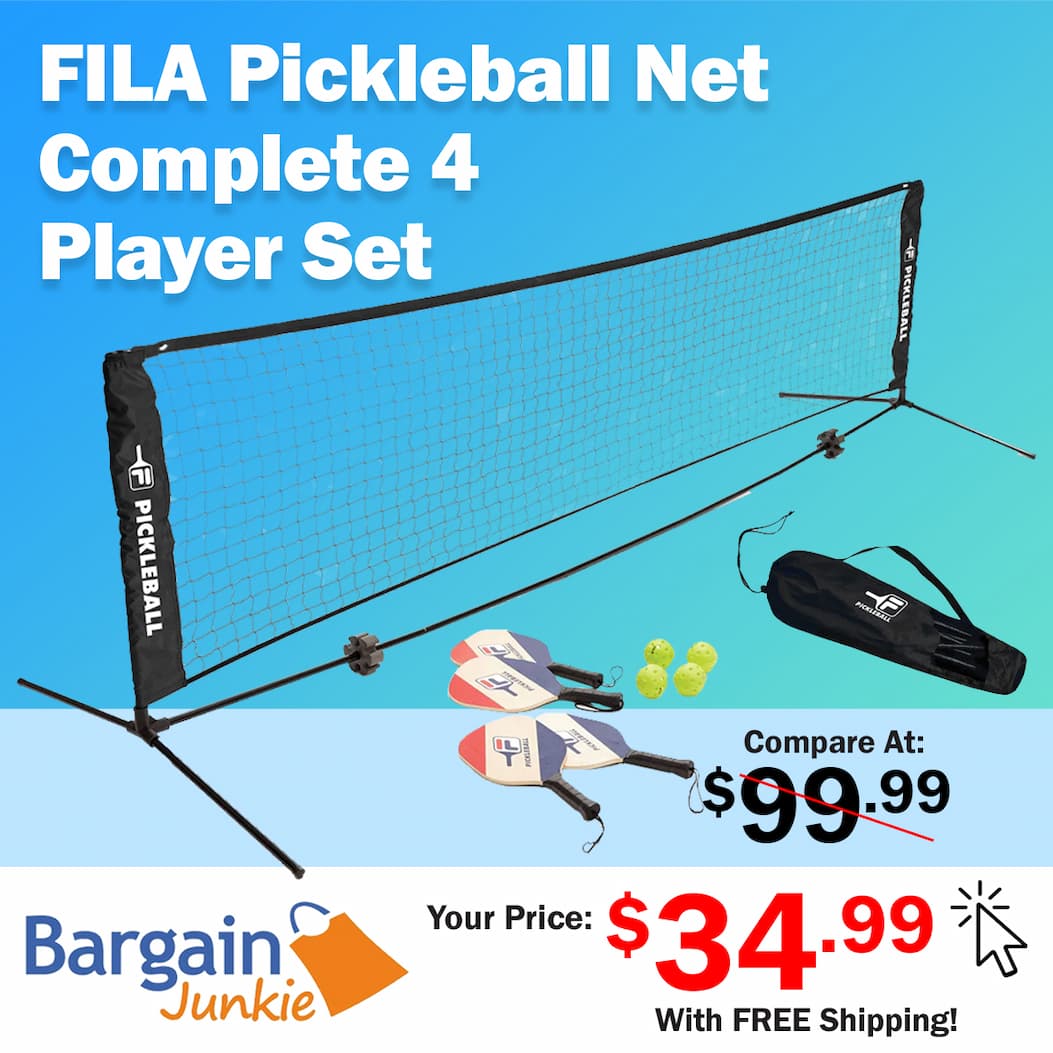 https://www.bargainjunkie.com/products/fila-accessories-pickleball-net-set-includes-pickleball-paddles-set-of-4-with-regulation-size-4-outdoor-balls-10ft-all-weather-mesh-net-for-indoor-or-outdoor-use-lightweight-quick-easy-setup
