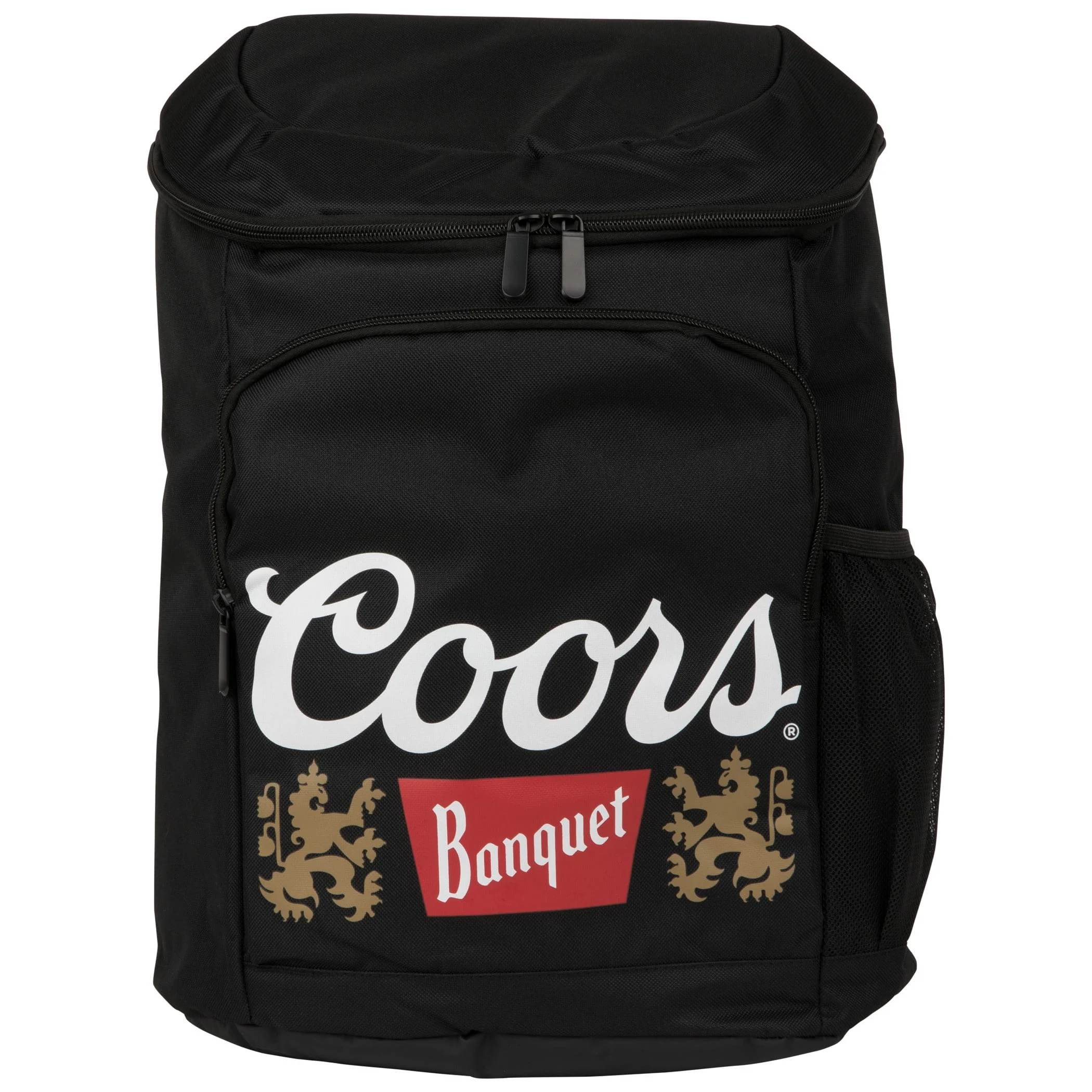 Image of Coors Banquet Logo Cooler Backpack, Black