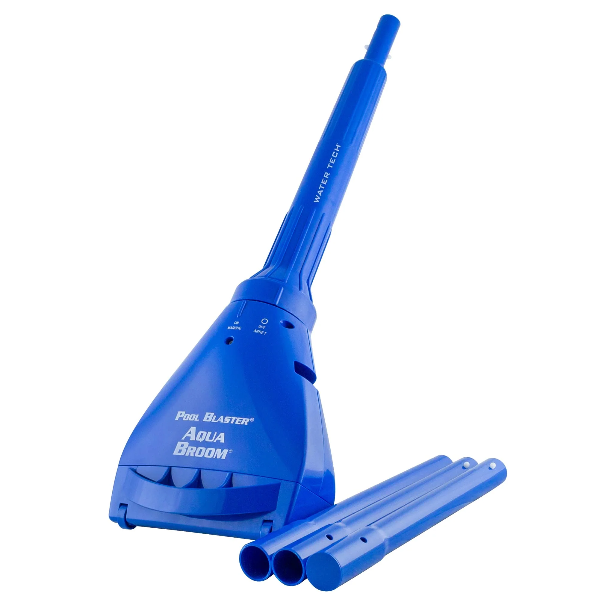 Image of Pool Blaster Aqua Broom XL Ultra Cordless Pool & Spa Vacuum Cleaner with Pole Set