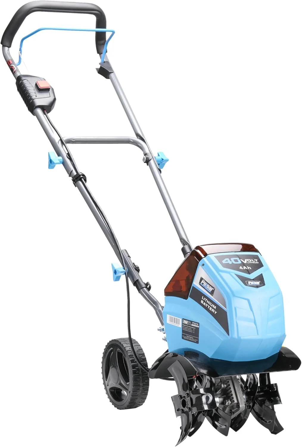Image of Pulsar 40V Brushless 10 in. Cultivator with 4.0 Ah Battery and Charger