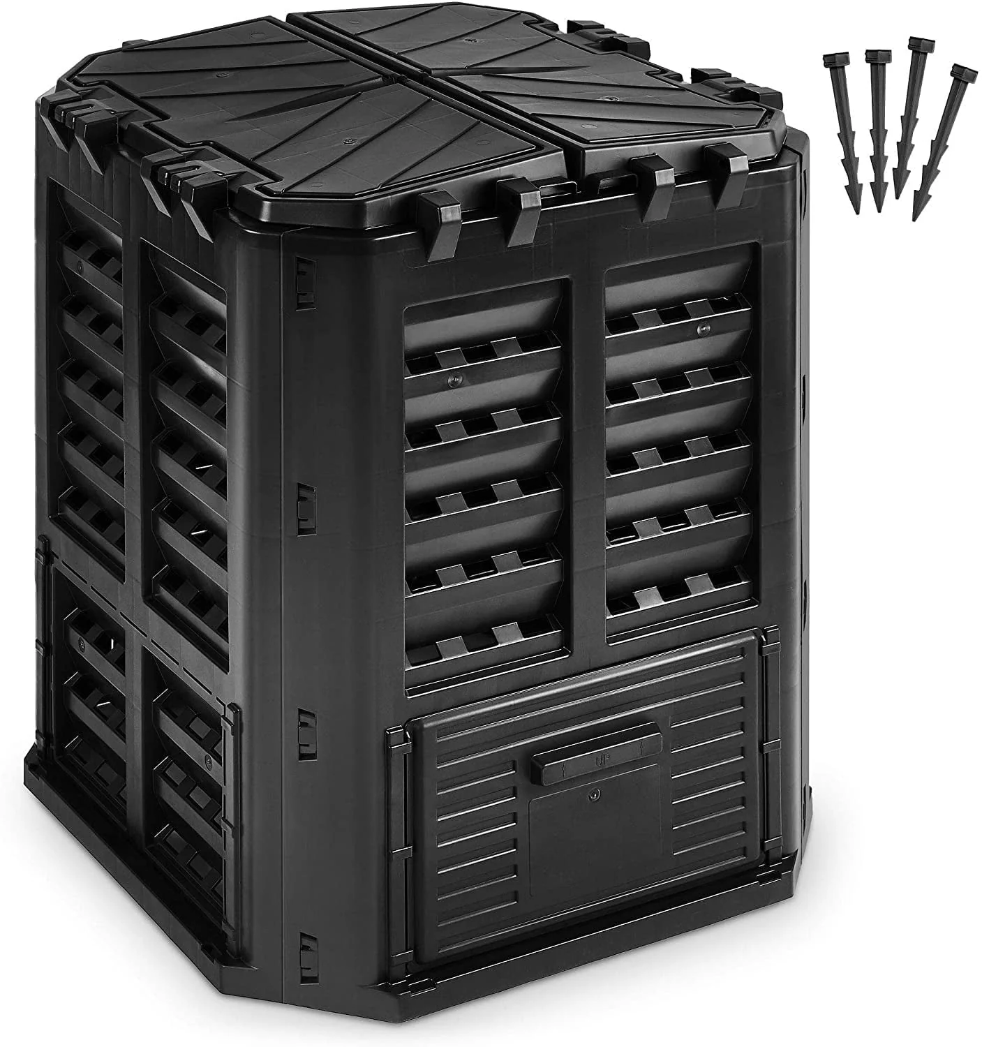 Image of DF Omer Garden Composter Bin  95 Gallons (360Liter) Large Compost Bin