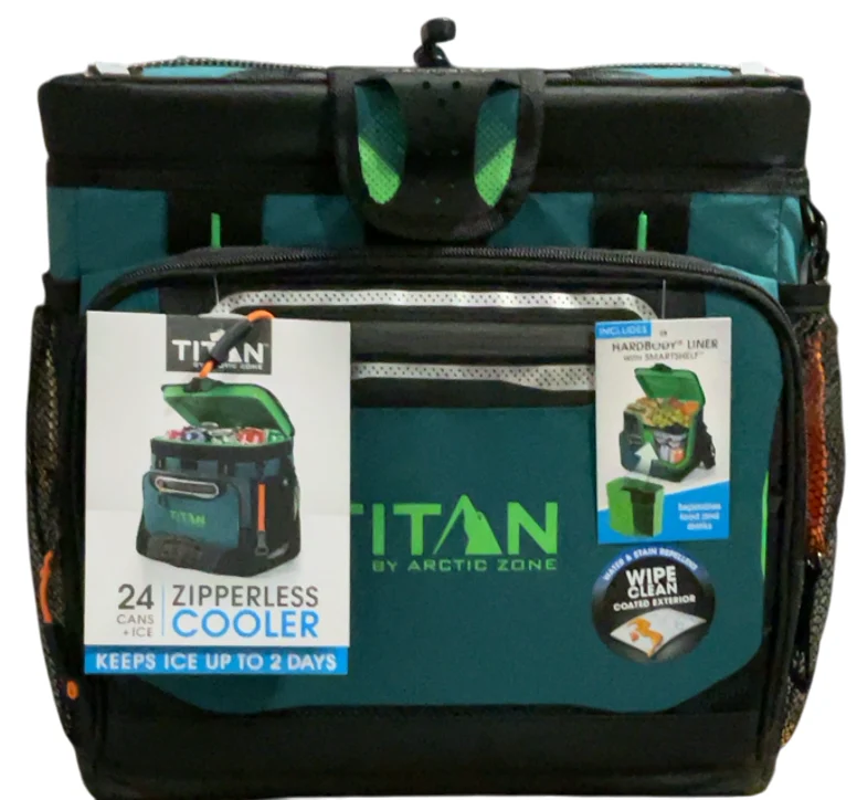 Image of Titan by Arctic Zone 24 Can Zipperless Soft Cooler, Pine