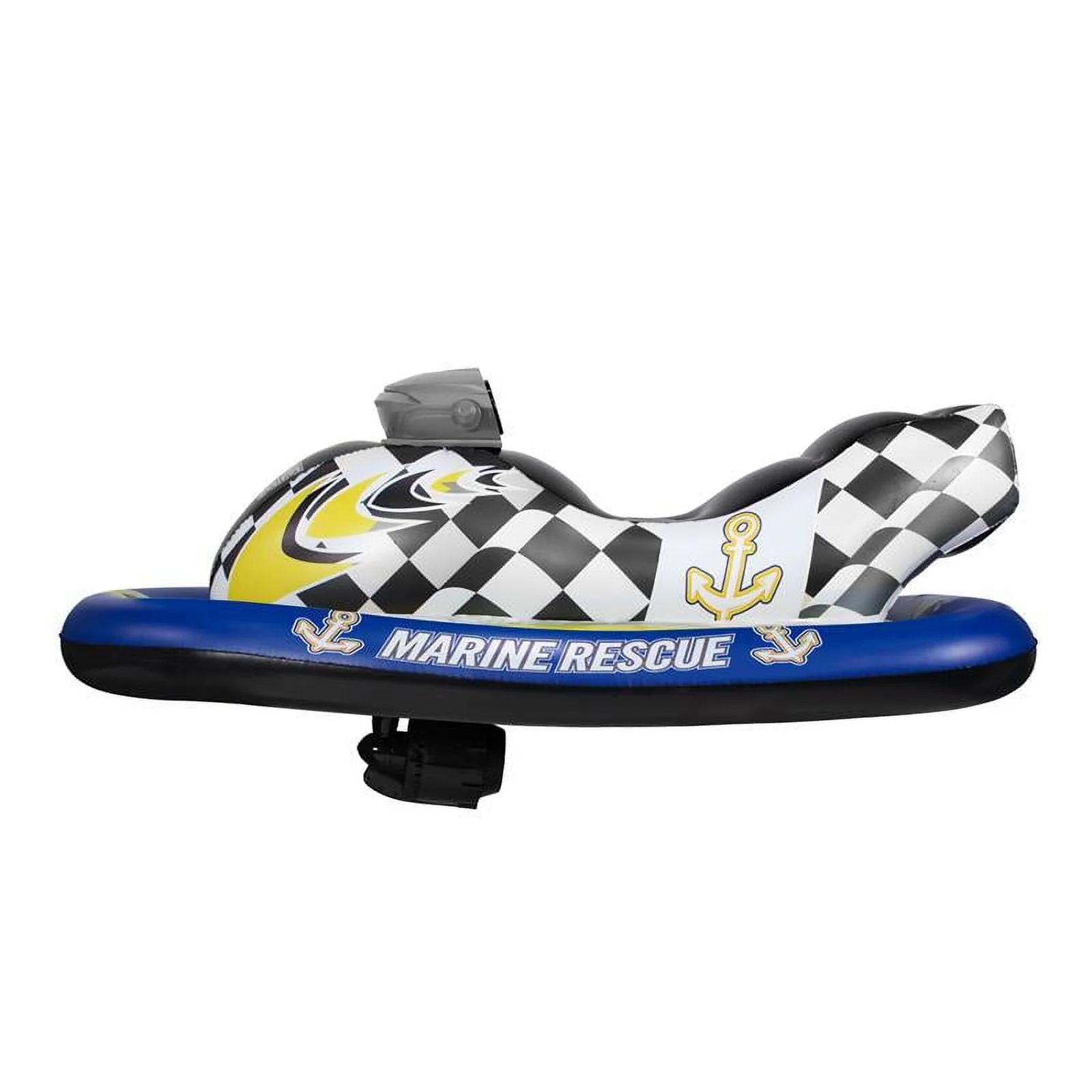 Image of PoolCandy Inflatable Ride On Marine Rescue Watercraft Float
