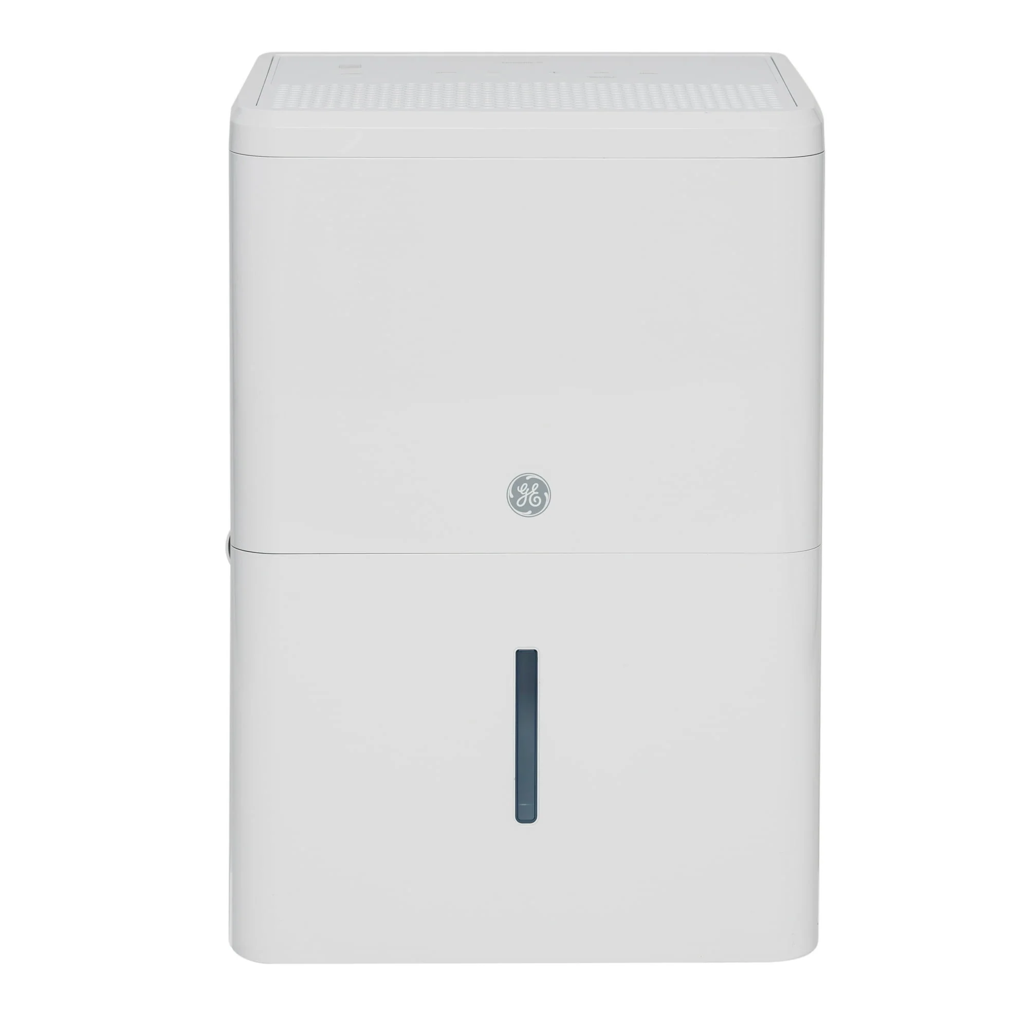 Image of GE 50 Pint Portable Dehumidifier with Built-in Pump and Smart Dry for Wet Spaces (Refurbished)