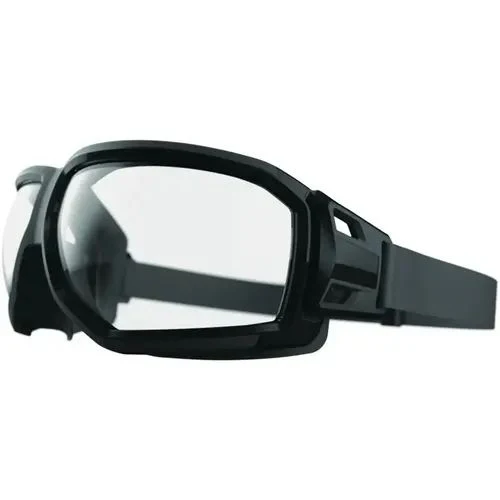 Image of I-form Morfit Black Frame Safety Glasses With Clear Lenses