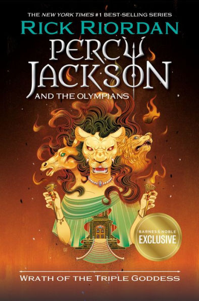 Book | Wrath of the Triple Goddess (B&N Exclusive Edition) (Percy Jackson and the Olympians) By Rick Riordan.