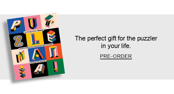 The perfect gift for the puzzler in your life. | PRE-ORDER