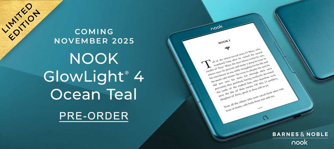 [LIMITED EDITION] COMING NOVEMBER 2025 NOOK GlowLight 4 Ocean Teal - PRE-ORDER