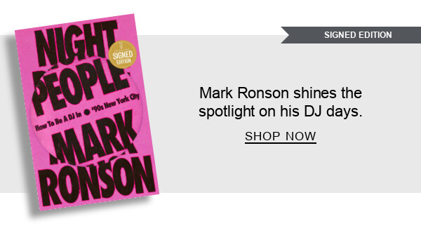Mark Ronson shines the spotlight on his DJ days. SHOP NOW