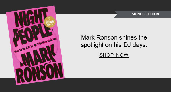 Mark Ronson shines the spotlight on his DJ days. SHOP NOW