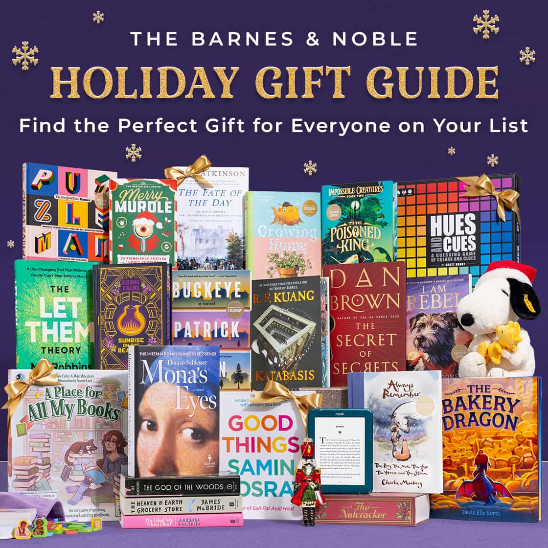 THE BARNES & NOBLE HOLIDAY GIFT GUIDE | Find the perfect gift for everyone on your list