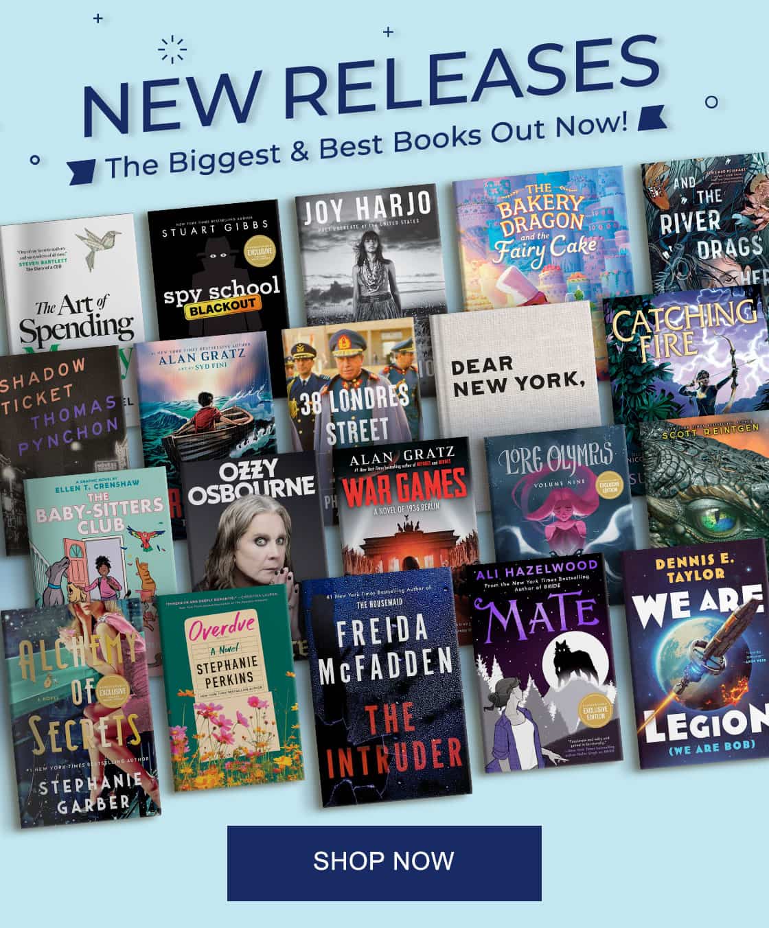 NEW RELEASES | The Biggest & Best Books Out Now! SHOP NOW
