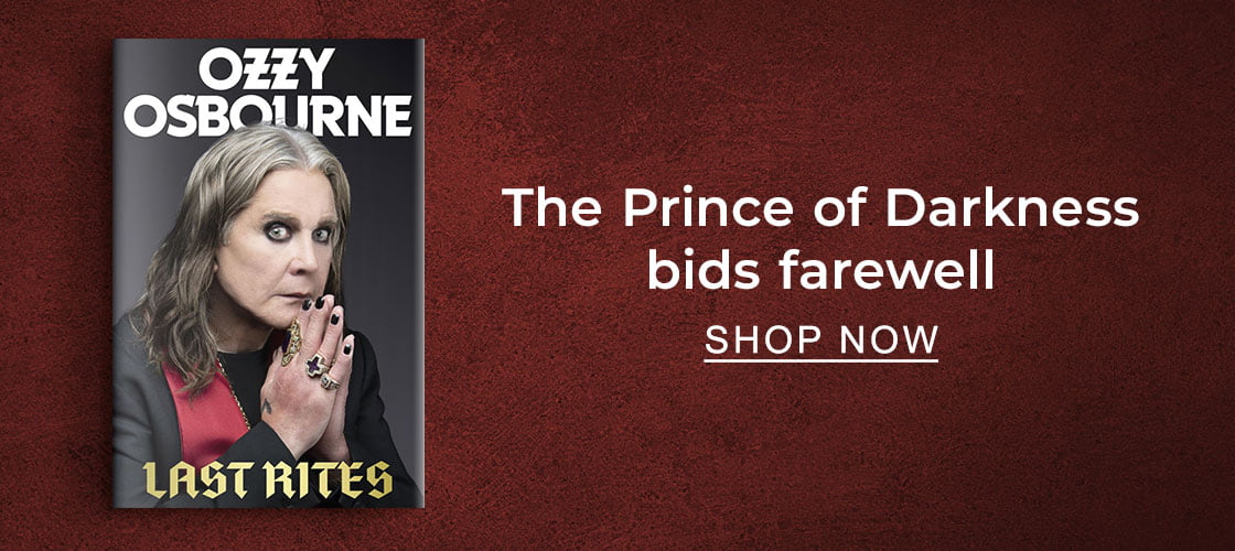[Last Rites by Ozzy Osbourne] The Prince of Darkness bids farewell. SHOP NOW