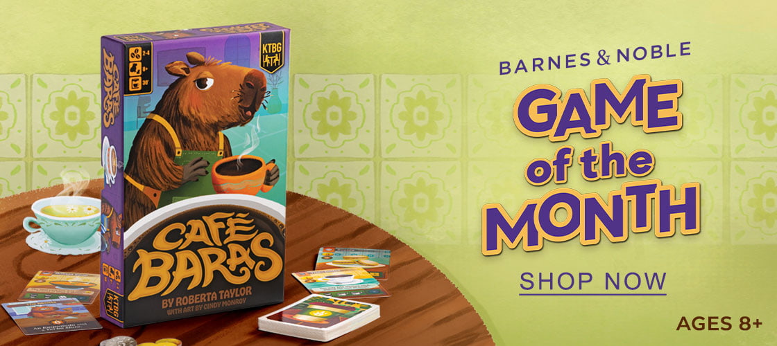 Barnes & Noble Game of the Month [Cafe Baras] - SHOP NOW [Ages 8+]