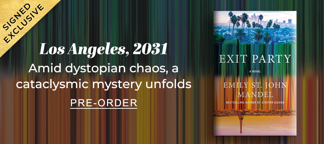 Exit Party [SIGNED EXCLUSIVE] | Los Angeles, 2031 Amid dystopian chaos, a cataclysmic mystery unfolds - PRE-ORDER