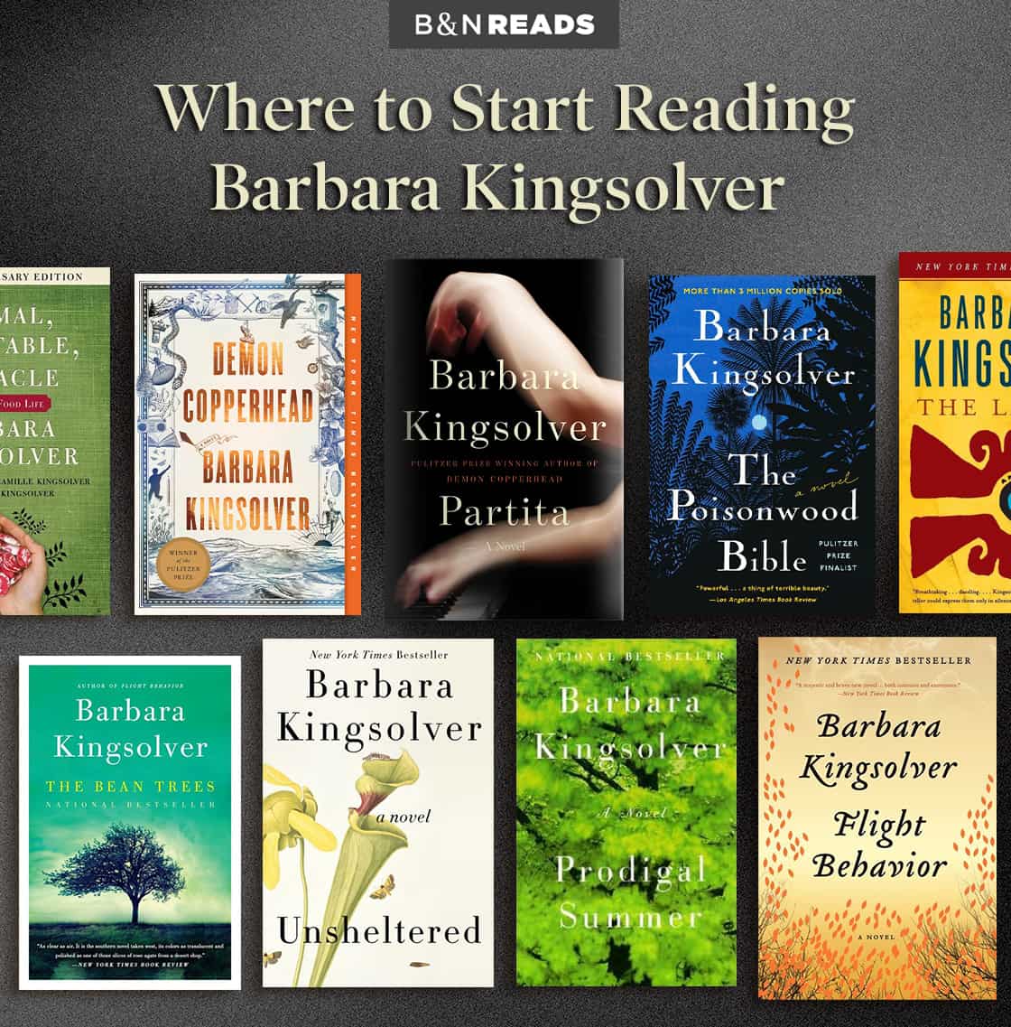 B&N READS Where to Start Reading Barbara Kingsolver