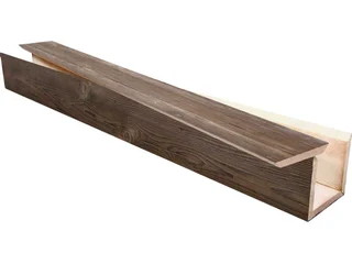 Barn Board Wood Column Wrap | Shop Now