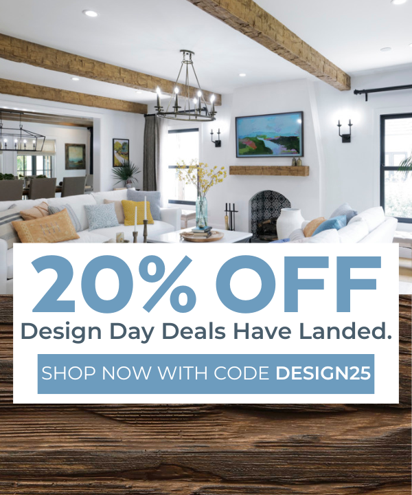 Save 20% on all wood beams and more